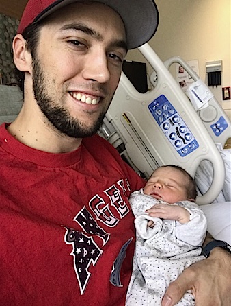 Josh with Leo